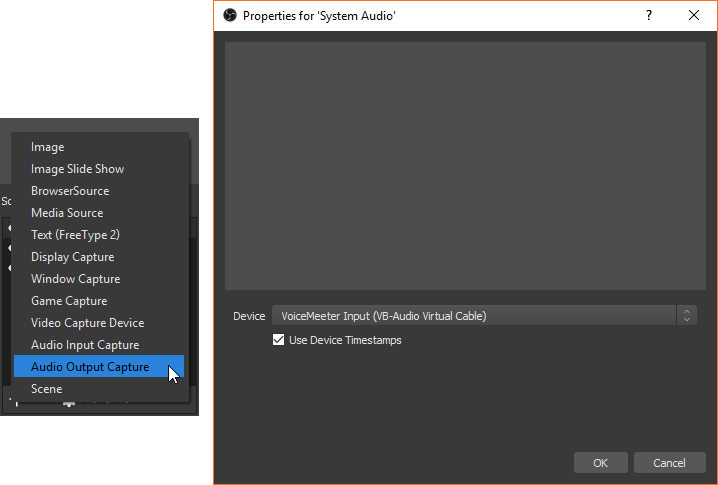 OBS System Audio Capture
